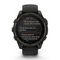 Garmin Fenix 8 Solar Sapphire 47 мм – Титановый угольно-серый DLC, черный ремешок