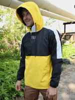 Анорак цветной желтый Город Горький легкий