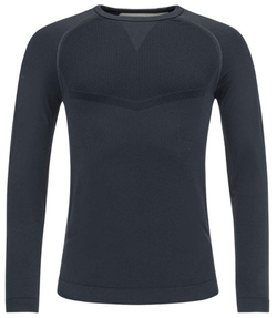 Теннисная футболка Head Flex Seamless Longsleeve - black