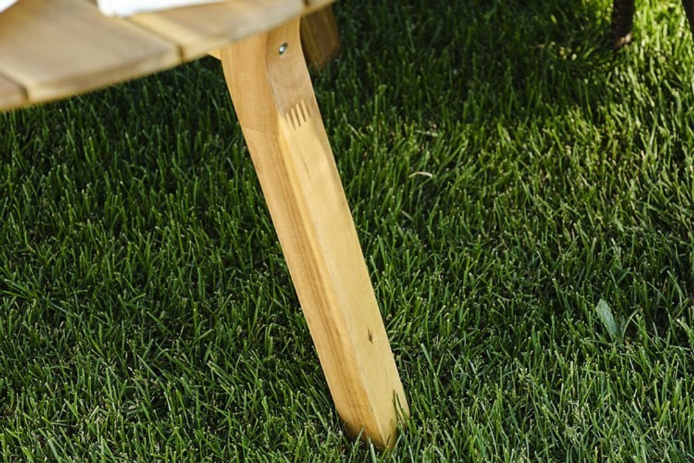 Обеденный комплект Joygarden МОДЕНА 116 см на 4 персоны с креслами, Natural Teak, бежевый