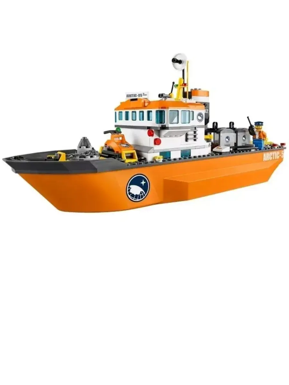 Конструктор Сити Арктический ледокол 760 деталей