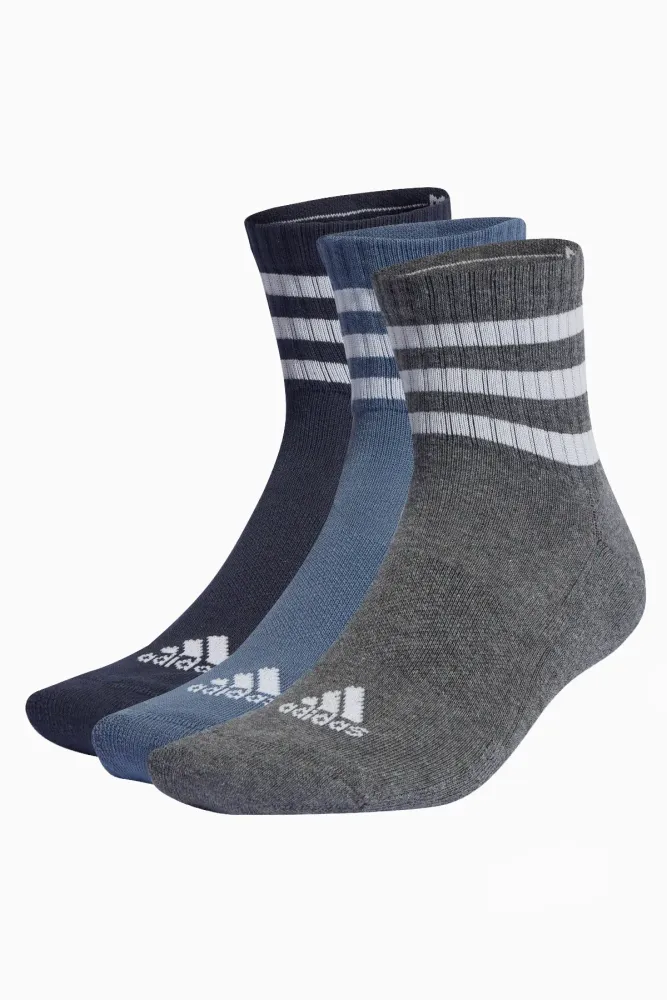 Носки adidas 3S Cushioned 3 Pairs - многоцветный