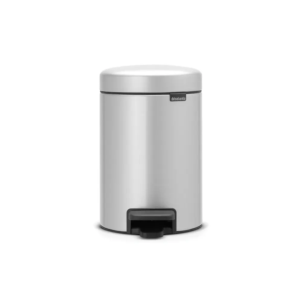 Brabantia Контейнер для мусора NewIcon 3л Серый Металлик