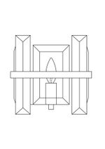 Настенный светильник (бра) Maytoni MOD201WL-01N