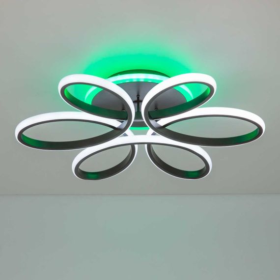 Потолочная светодиодная люстра Citilux Сезар Смарт CL233A155E