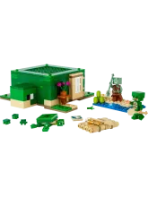 Конструктор Minecraft 21254 Черепаховый пляжный домик