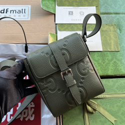 Gucci Jumbo GG Messenger Bag 18 cm