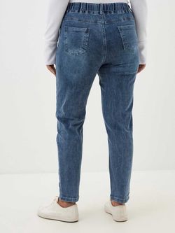 Джинсы на резинке больших размеров