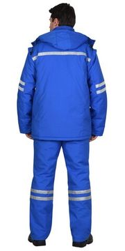 Костюм зимний "Скорая помощь" (василек)