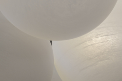 Светильник подвесной 60см Garda Decor Globo серебряный