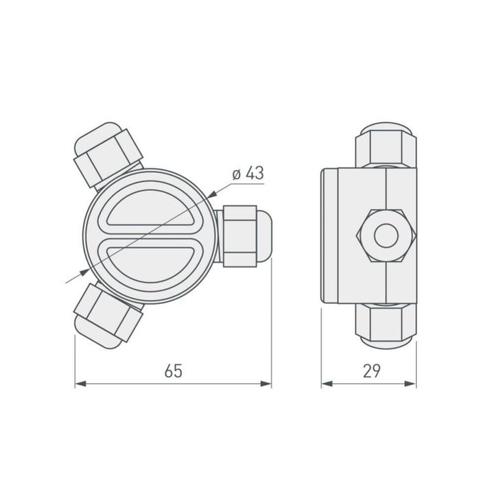 Разветвитель Arlight KLW-3 016901