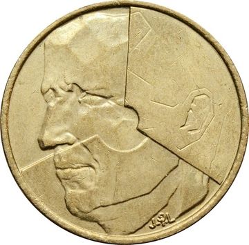 5 франков 1986-1993 Бельгия (надпись на французском BELGIQUE)