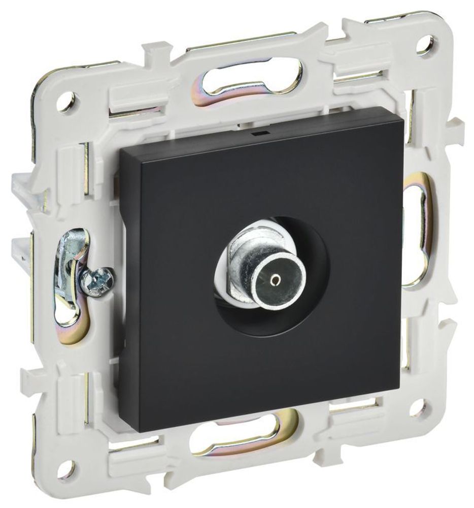 Розетка TV оконечная SKANDY SK-A12Bl черн. IEK SK-A10-O-K02 Розетка TV оконечная SKANDY SK-A12Bl черн. IEK SK-A10-O-K02