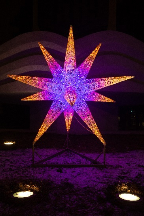 Световая фигура «Кристалл»