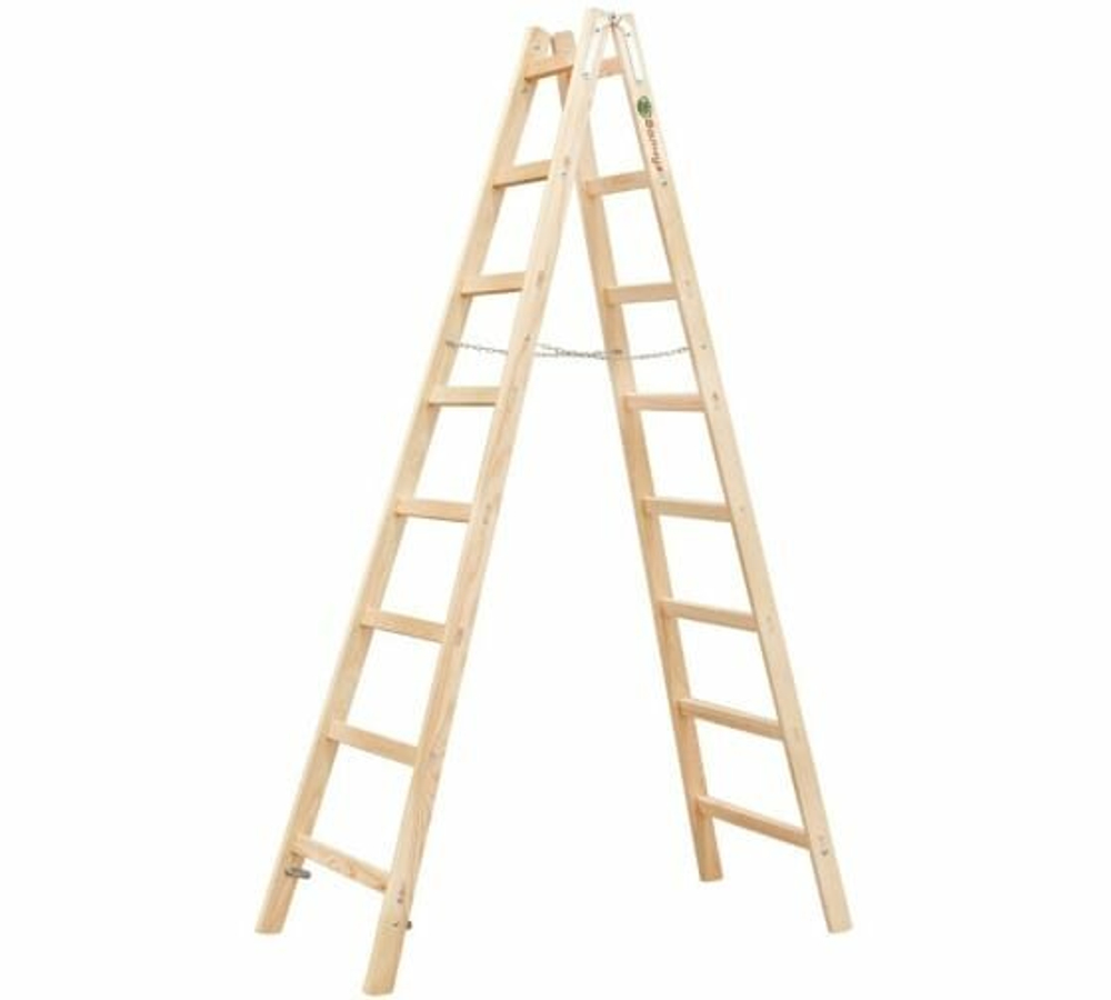 Деревянная стремянка-ходуля Балчуг 2х8 Line 2823L