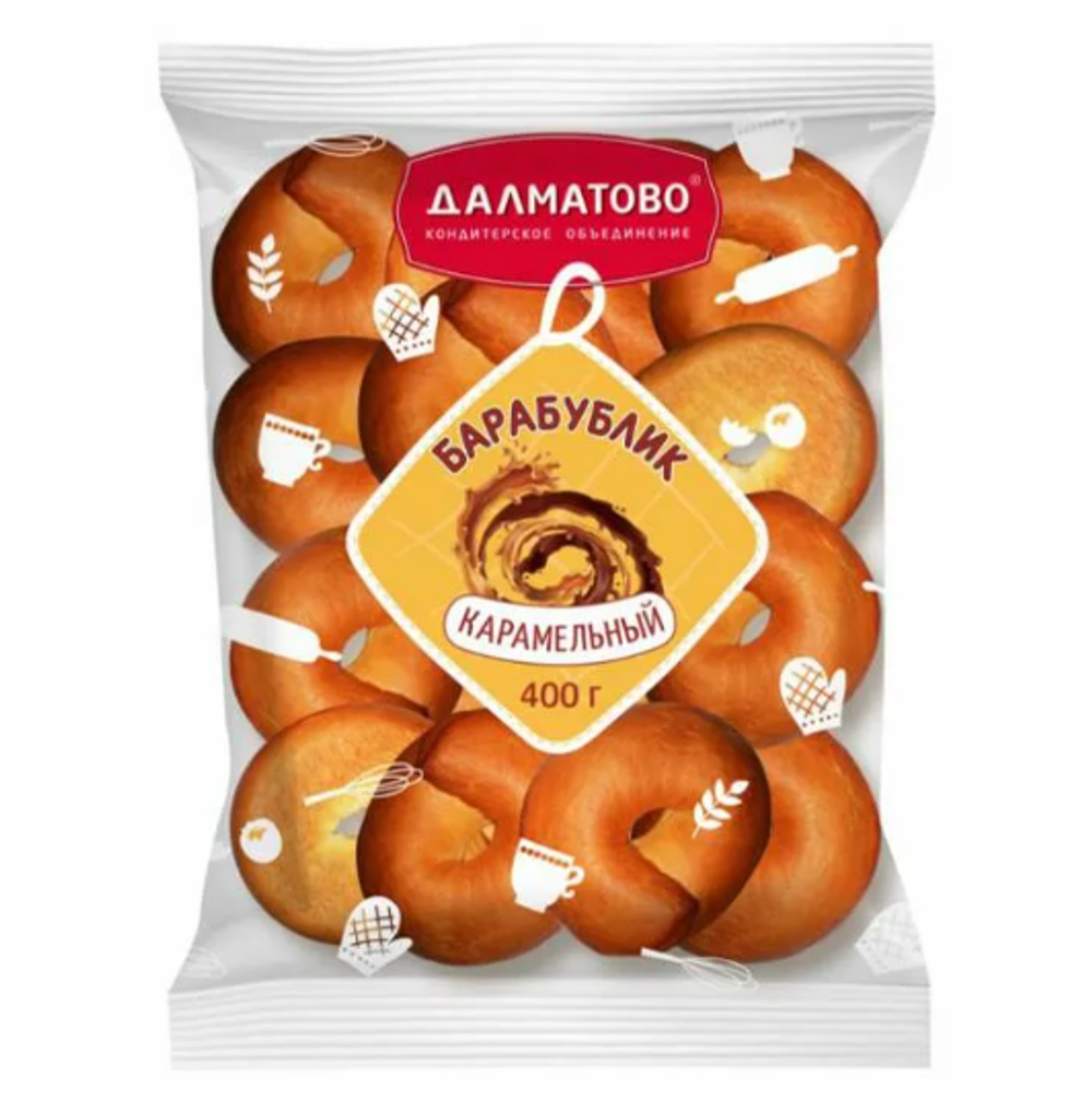 РП 09 Барабублик карамельный 400г