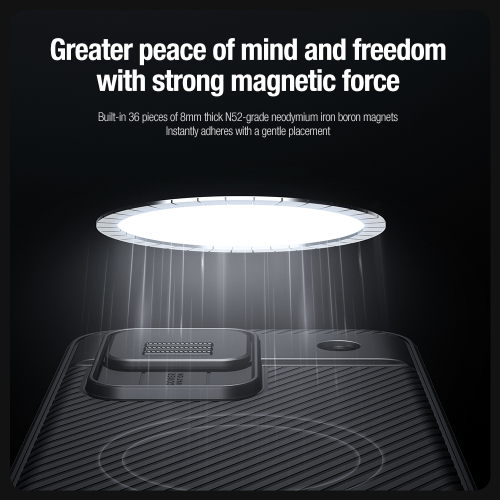 Чехол от Nillkin с встроенным магнитом для смартфона Google Pixel 8A, серия CamShield Pro Magnetic Case