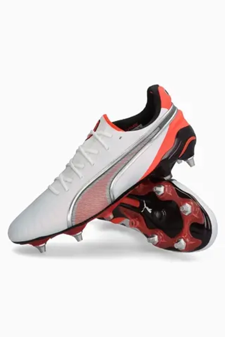Бутсы Puma King Ultimate MxSG - белый