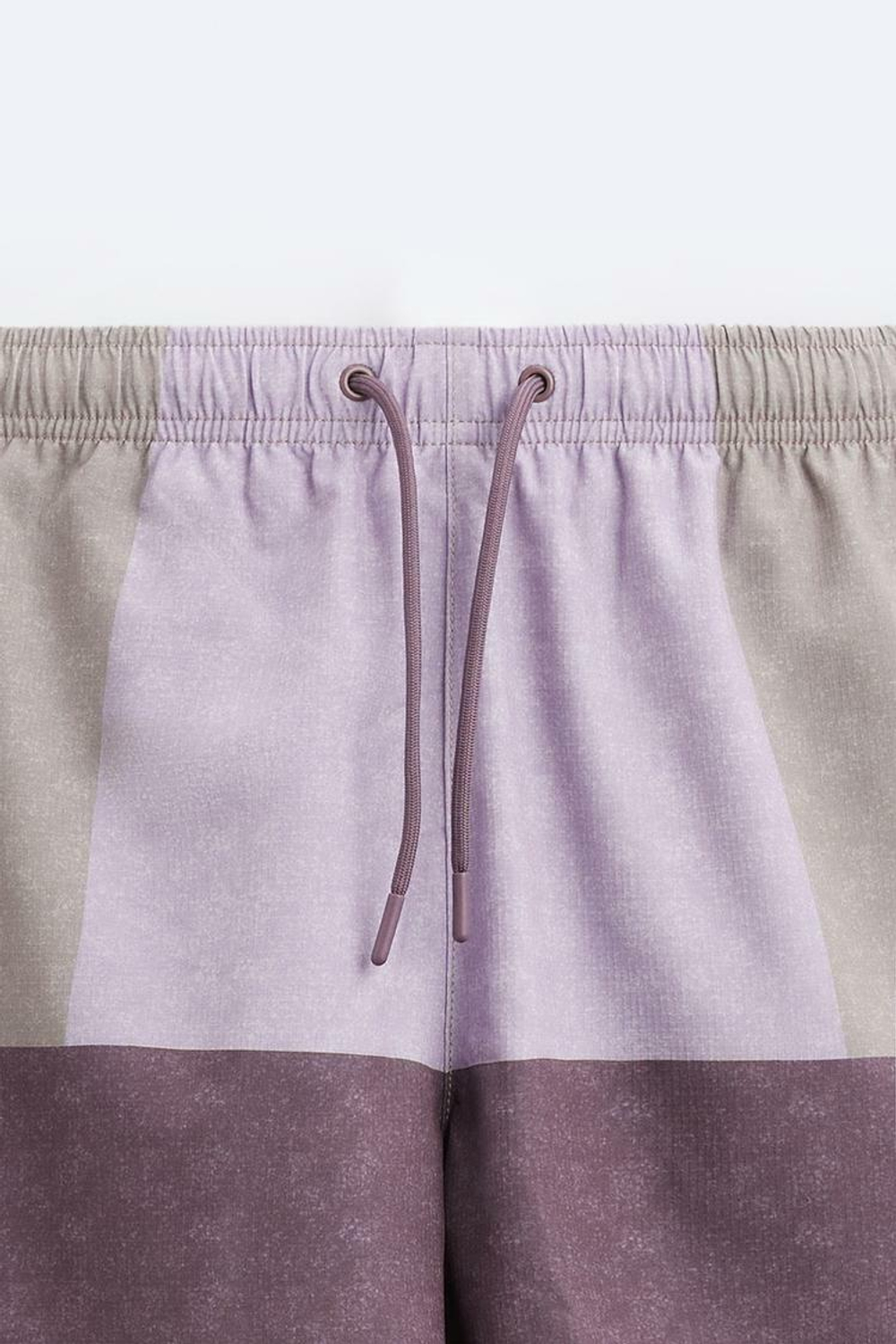 ZARA ПЛАВКИ В ЦВЕТНОМ БЛОКЕ, ФИОЛЕТОВЫЙ