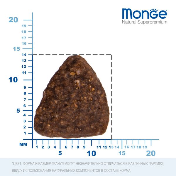 Сухой корм Monge Dog Daily Line Medium для пожилых собак средних пород, из курицы