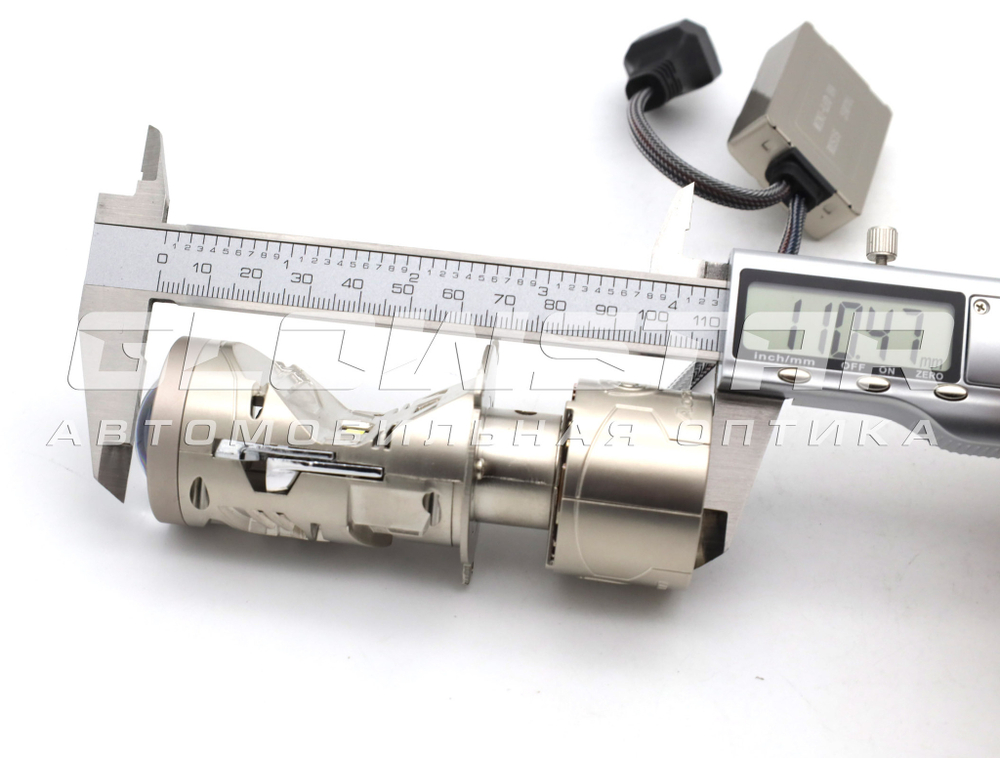 Билед модули Aozoom Mini-Led H4 New 2025 мини линзы, 12V, 50/80W (комплект, 2шт)