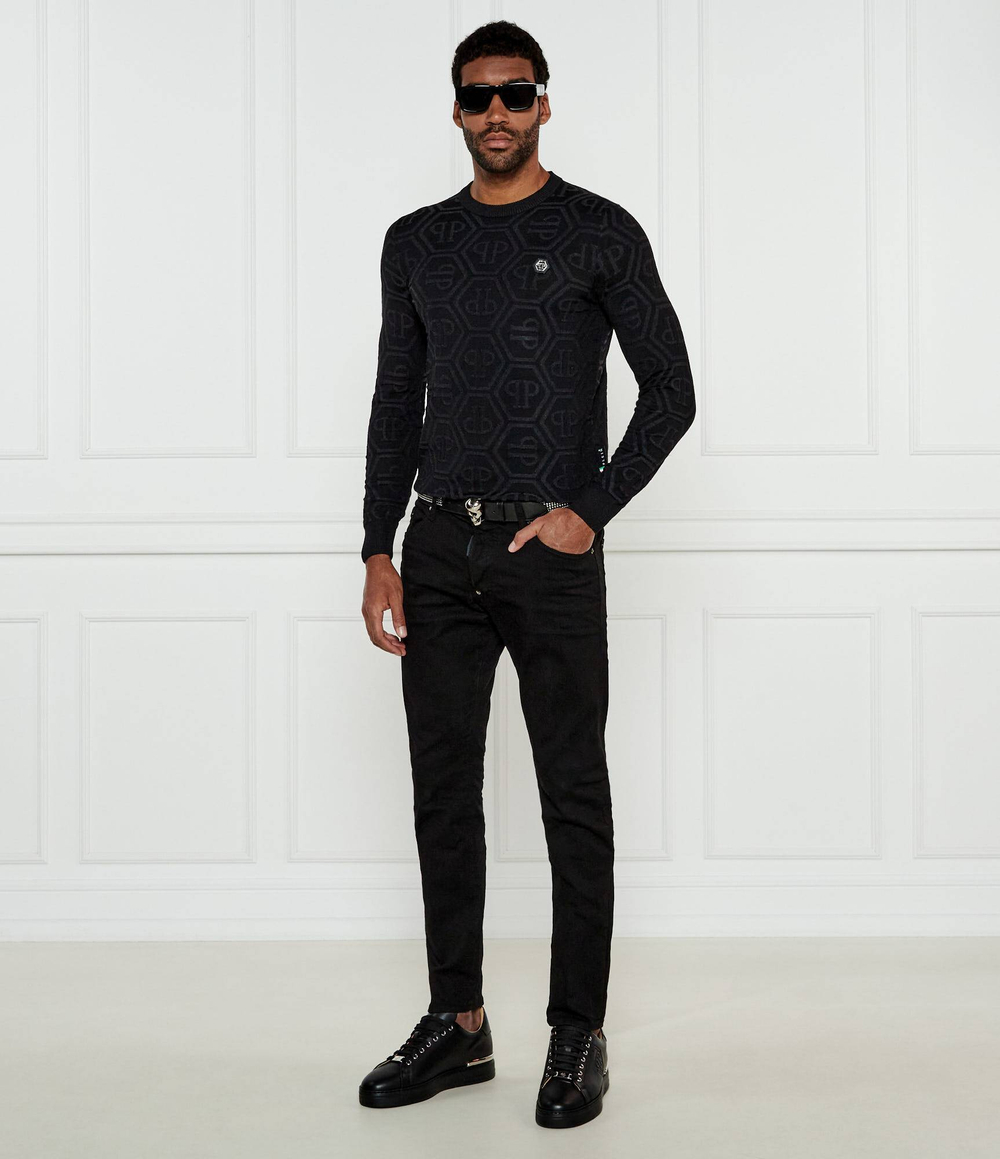 Свитер Philipp Plein - черный(MKO1387 PKN002N)