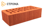 Кирпич лицевой СТРОМА Красный Бархат