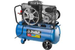 Воздушный поршневой масляный компрессор Зубр ПРОФЕССИОНАЛ 440 л/мин, 50 л, 2200 Вт, ЗКПМ-440-50-Р-2.2