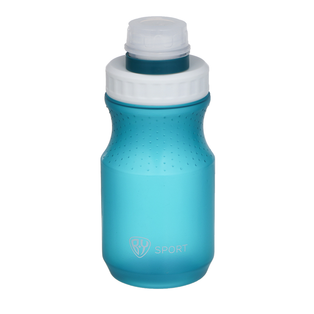 Бутылка для воды тм BY SPORT, 380мл, 15,5х6,5см, PP, 3 цвета