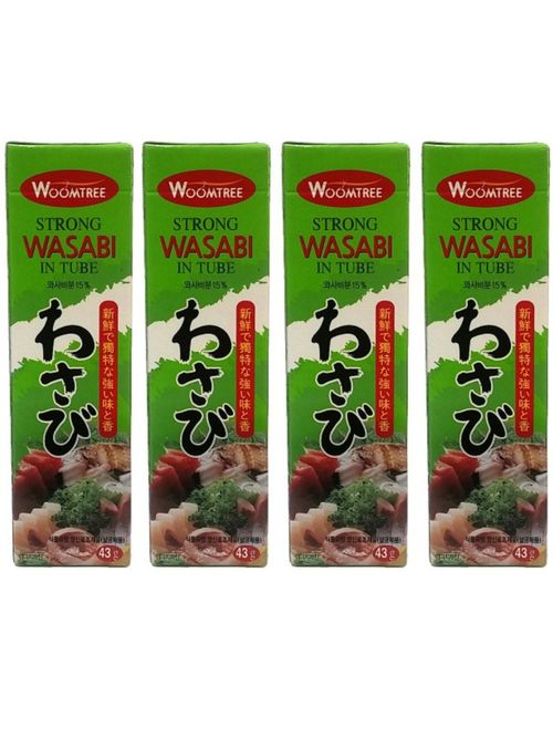 Васаби Woomtree Strong Wasabi paste 43 г, 4 шт