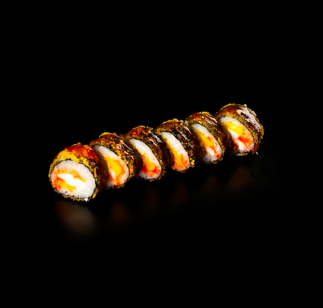 Ролл Темпура Креветка Лосось Манго🌶️