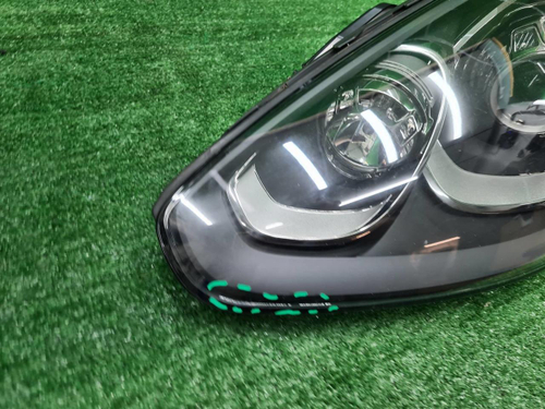 Битая Фара левая Porsche Cayenne 2 958 2014-2018 ксенон