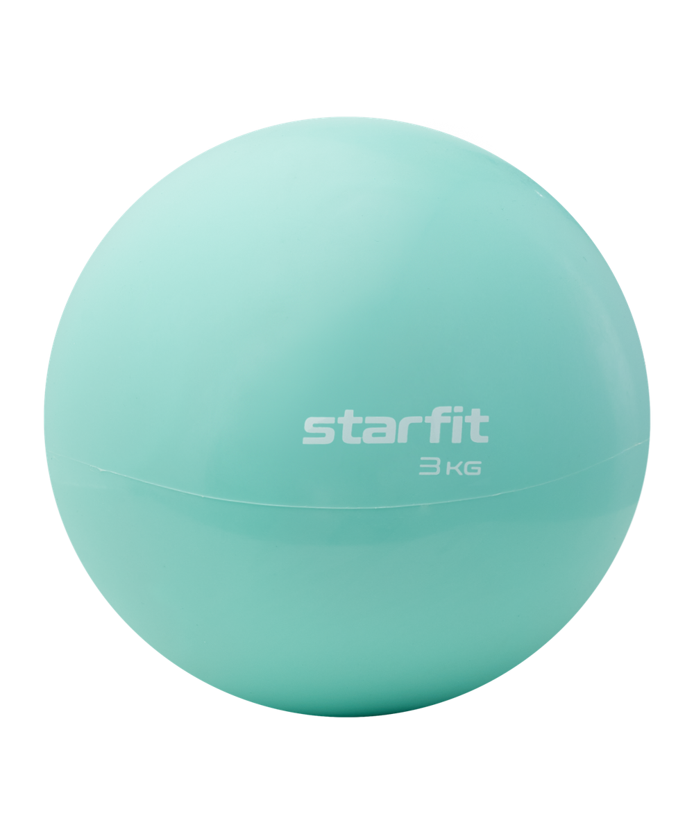 Медбол GB-703, 3 кг, мятный