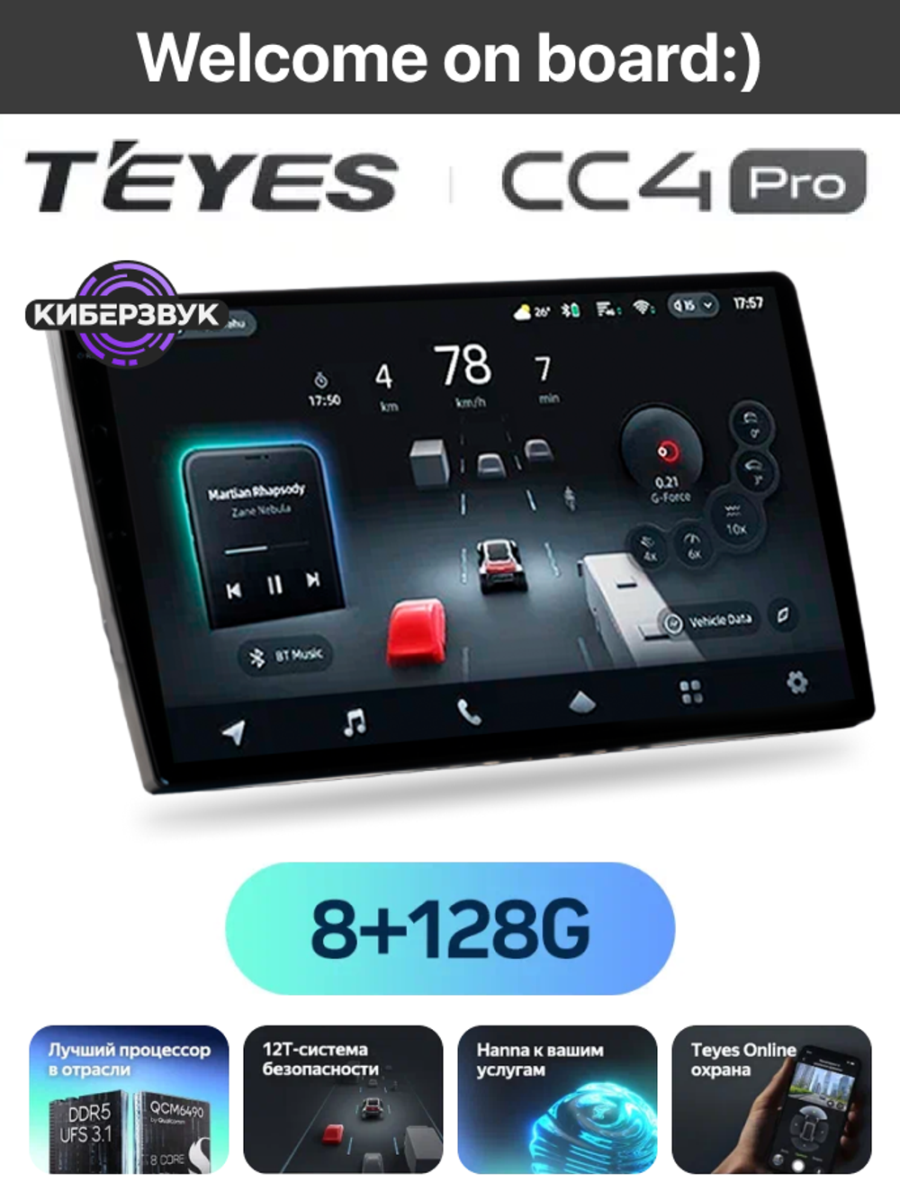 Автомагнитола Teyes CC4 PRO