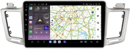Магнитола для Toyota RAV4 XA40 2012-2019 - Carmedia SF-1610 QLed, Android 13, TS20, CarPlay, SIM-слот