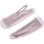 Зажимы для волос детские 2шт «Happy smile», зайка, микс 6 цветов, 5,5*1,5см