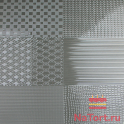 Набор текстурных матов «Ткани» 6 шт