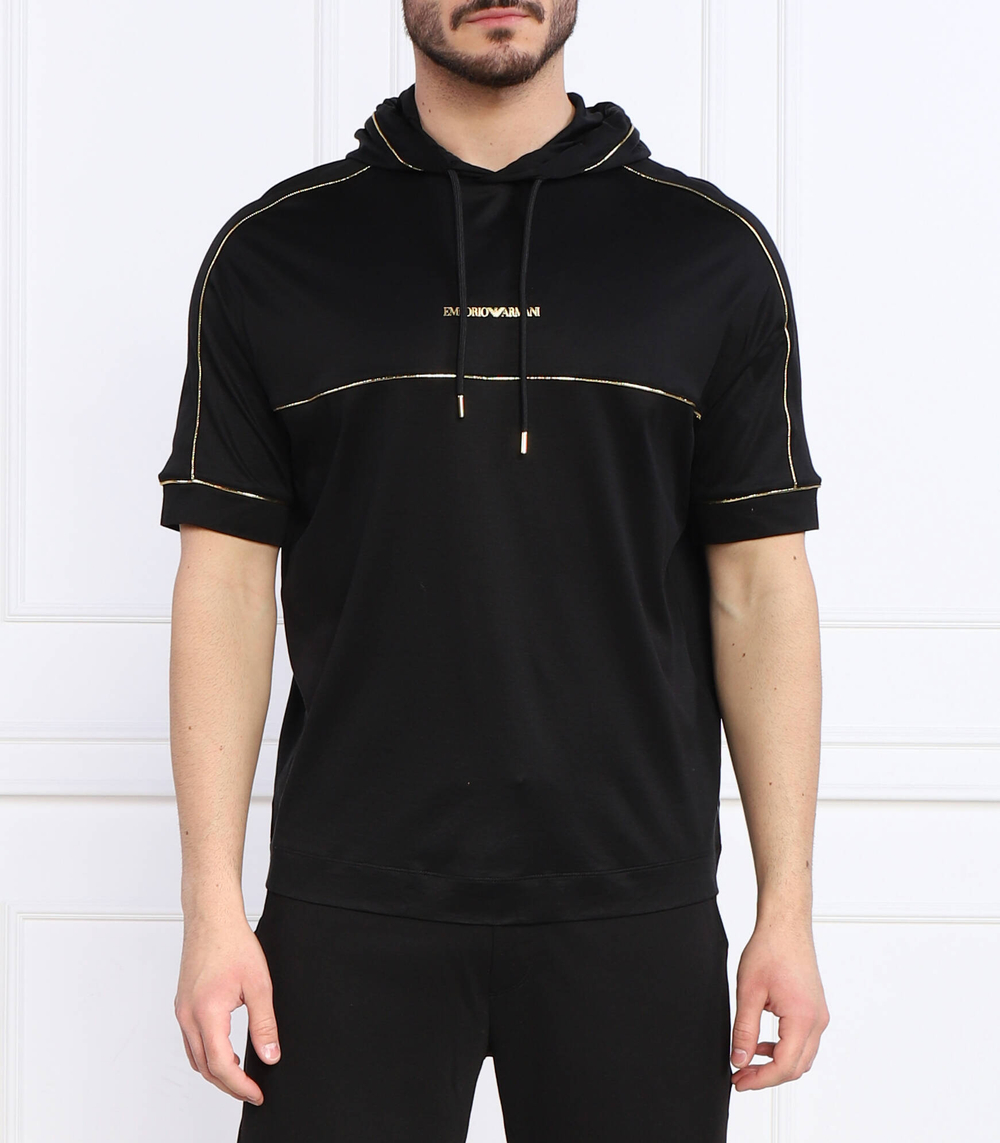 Худи Emporio Armani - черный(3R1TL6 1JUVZ)