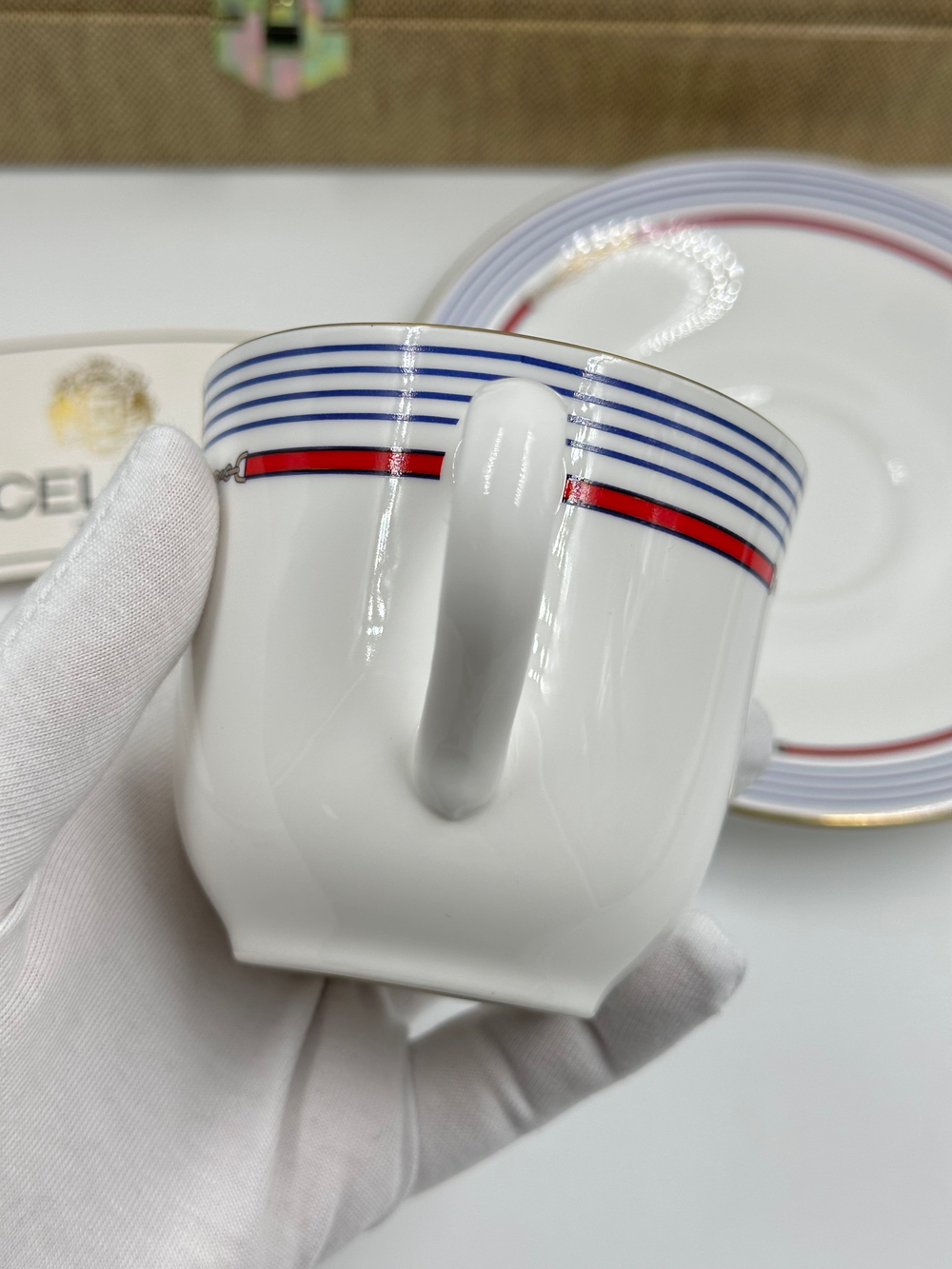 Набор из 2х кофейных пар Celine