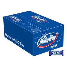 Шоколадные батончики Milky Way Minis 2,5 кг