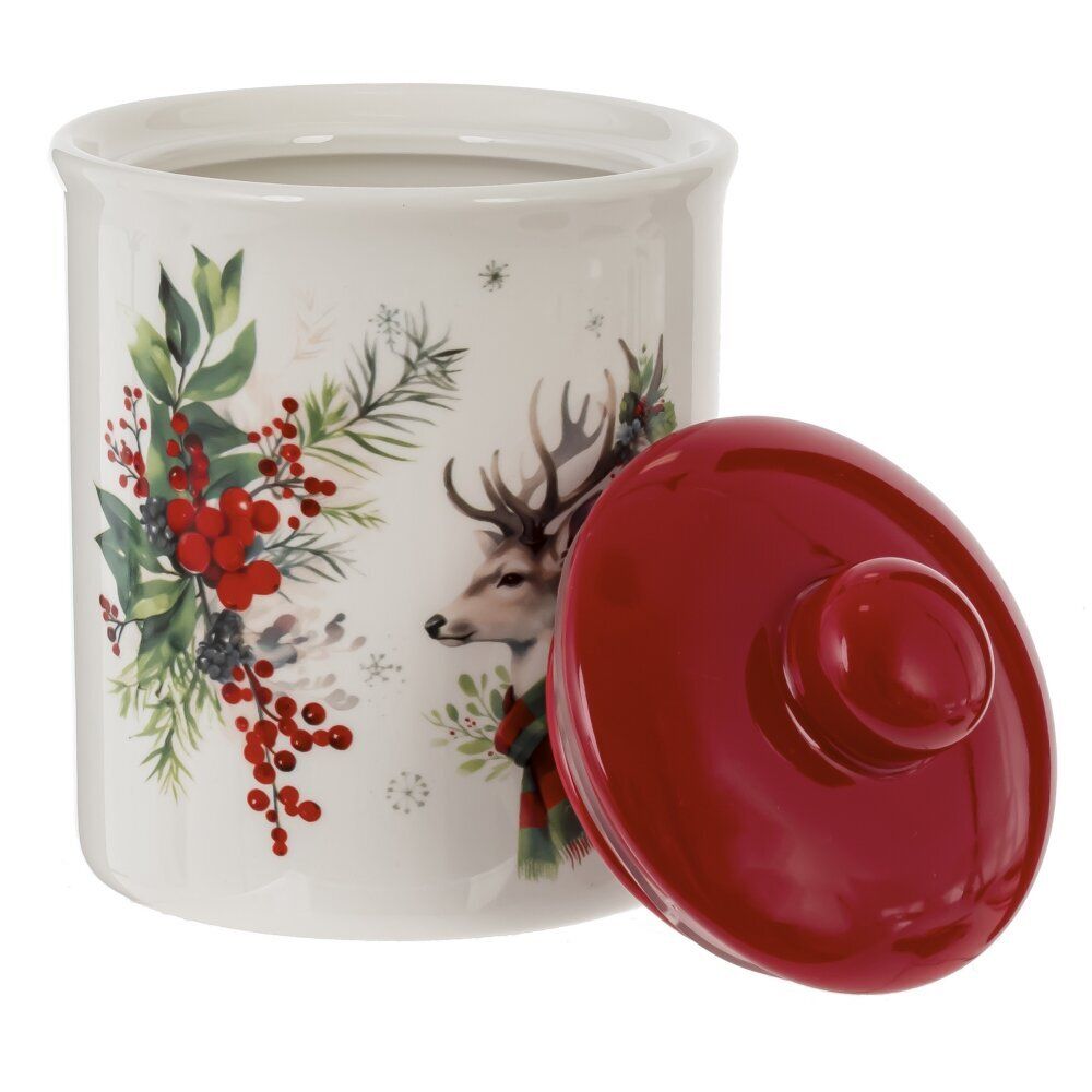 GAEM Ёмкость для сыпучих продуктов "Олень", 450 мл, L10 W10 H13 см