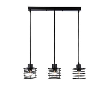 Подвесной светильник в стиле лофт 3*Е27 TR8075/3 BK черный Traditional Loft Ambrella