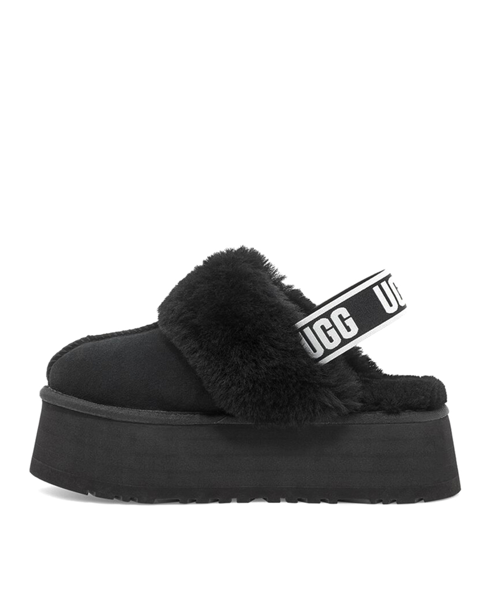 Ugg Funkette Suede Platform Black