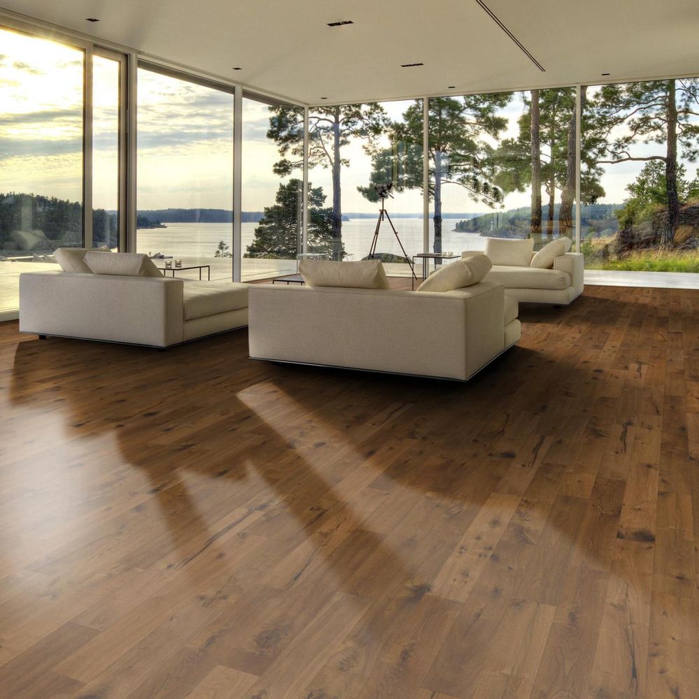 Паркетная доска Kahrs Дуб Кратер CRATER