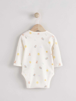 Боди с длинным рукавом для малышей Next E57-300, Молочный