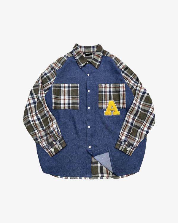 Рубашка School Зеленая - фото 1