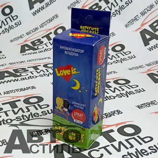 Ароматизатор спрей-картон Contra  30мл Love is  (домашнее печенье)