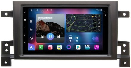 Магнитола для Suzuki Grand Vitara 2005-2016 - FarCar экран 7", Android 12, 8-ядер, CarPlay, 4G SIM-слот