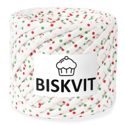 Пряжа Biskvit, 330г, 100м, 100%хлопок (цена 1 шт)