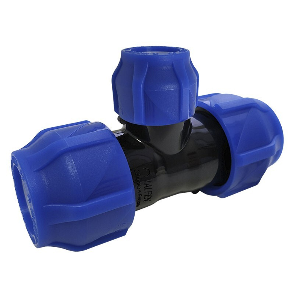 Тройник компрессионный переходной Valfex DN-32x25x32 PN-16